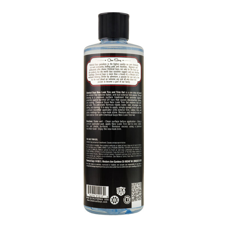 Chemical Guys Tire & Trim Gel for Plastic & Rubber (Set of 6 x 16 Oz. Bottles) TVD_108_16