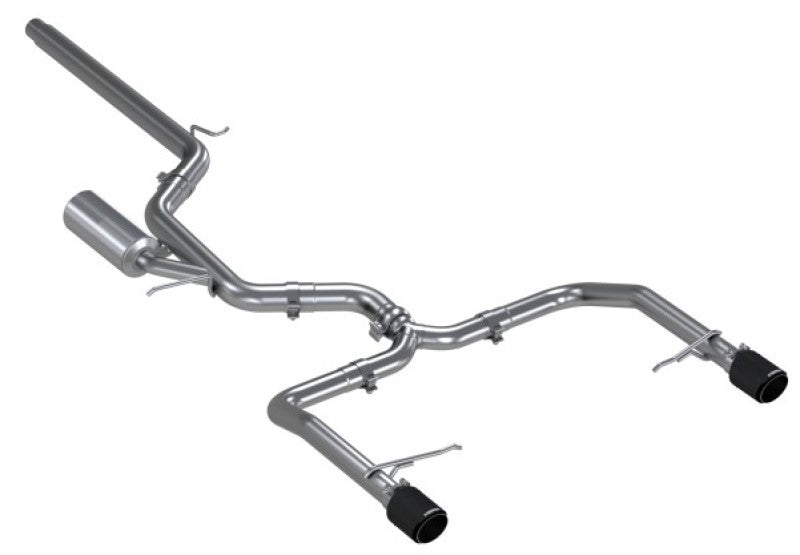 MBRP Dual Split Rear Exit Exhaust, 19-21 VW Jetta GLI T304 3