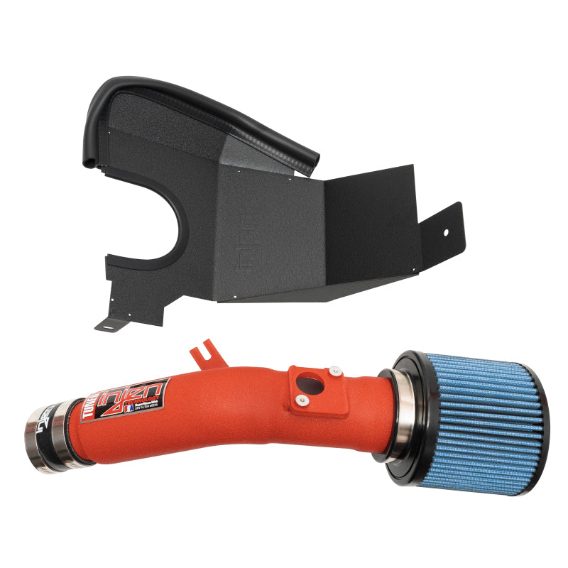 Injen Wrinkle Red SP Short Ram Cold Air Intake System For 16-21 Honda Civic L4-1.5L Turbo - SP1572WR