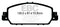 EBC 13+ Honda Accord Coupe 2.4 EX Ultimax2 Front Brake Pads