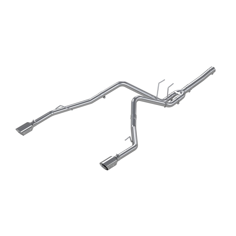 MBRP 2.5"Filter Back Exhaust AL Dual Split Rear Exit For 14-18 Dodge Ram 1500 3.0L EcoDiesel S6171AL