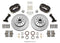 Wilwood Forged Dynalite Front Kit 11.03in 1 PC Rotor&Hub 74-80 Pinto/Mustang II Disc Spindle only