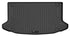 Husky Liners 20-21 Kia Soul Weatherbeater Series Cargo Liner Behind 2nd Seat - Black