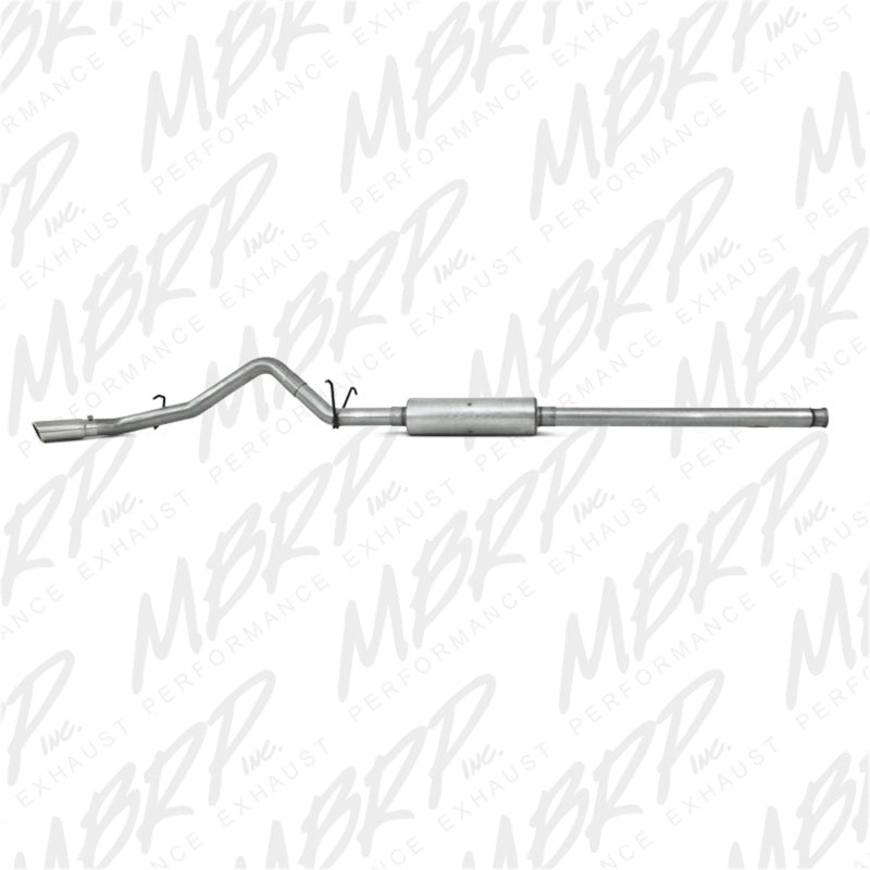 MBRP 3" Cat Back Single Side 2009 Chev/GMC 1500 4.8/5.3L EC/CC (excluding 8ft bed) S5054AL