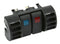 Daystar 1984-2001 Jeep Cherokee XJ 2WD/4WD - Air Vent Switch Panel (Includes Blue & Red Switches)