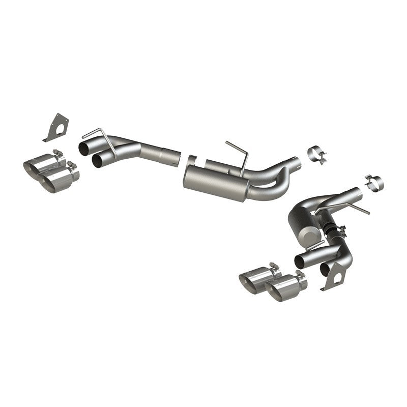 MBRP Exhaust, Dual Rear Exit for 16-24 Chevrolet Camaro V6 2.5in T304 NPP S7039304