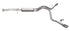 Gibson 07-10 Cadillac Escalade ESV Base 6.2L 2.5in Cat-Back Dual Extreme Exhaust - Aluminized