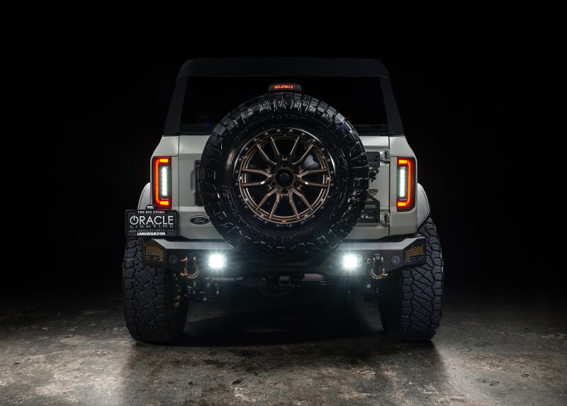 ORACLE Lighting Flush Style Tinted LED Taillights for 21-23 Ford Bronco 5892-504-T