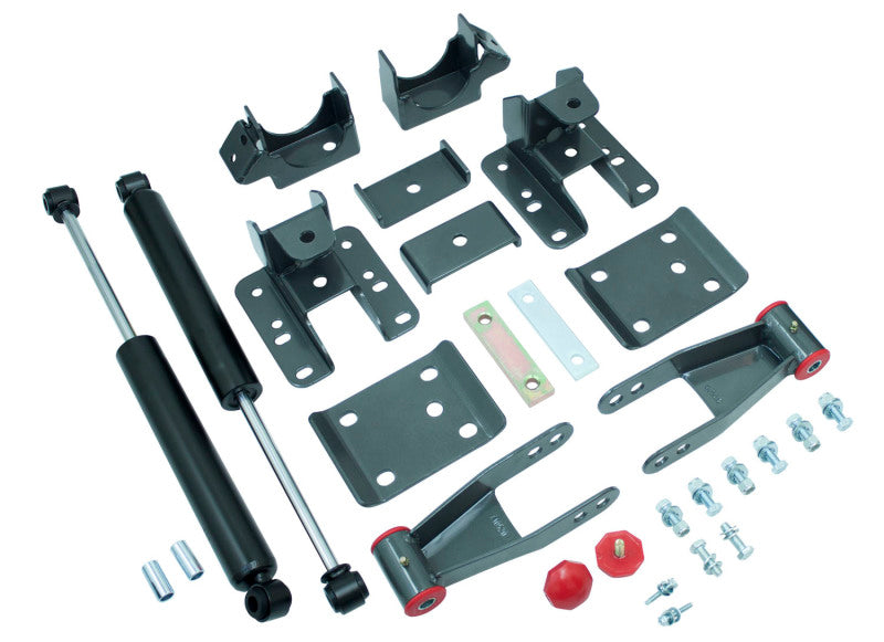 MaxTrac 07-16 GM C/K1500 2WD/4WD 3-4in Rear Adj. Lowering Flip Kit