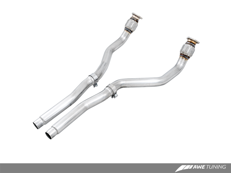 AWE Tuning Non-Resonated Downpipes for S4 / S5 for Audi B8 3.0T 3220-11010