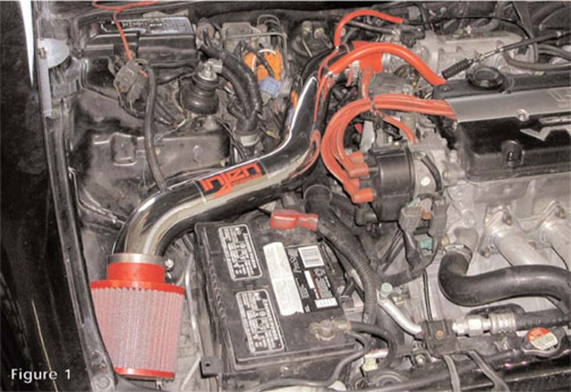 Injen Black IS Short Ram Cold Air Intake System For 92-96 Honda Prelude L4-2.2L - IS1700BLK