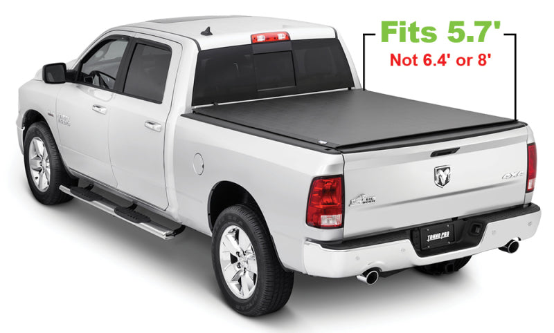 Tonno Pro 09-19 Dodge RAM 1500 5.7ft Fleetside Lo-Roll Tonneau Cover