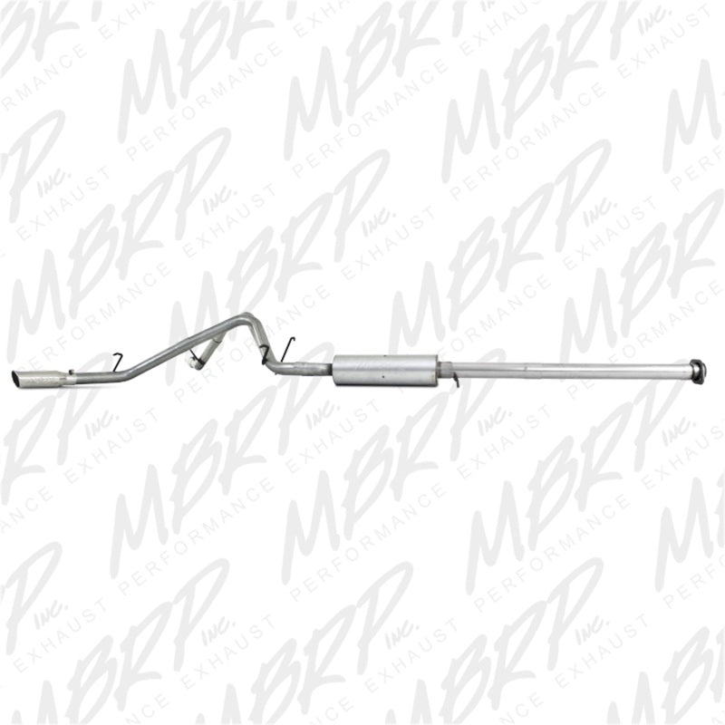 MBRP 2.5" Cat Back, Dual Split 07-08 Chev/GMC 1500 Next Gen, CC EC, excl 8 bed 4.8/5.3L/6.0L S5038AL