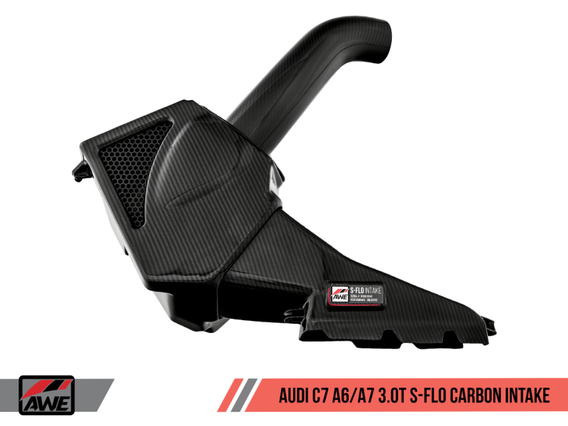 AWE Tuning S-Flo Carbon Intake V2 for Audi C7 A6 / A7 3.0T 2660-15022