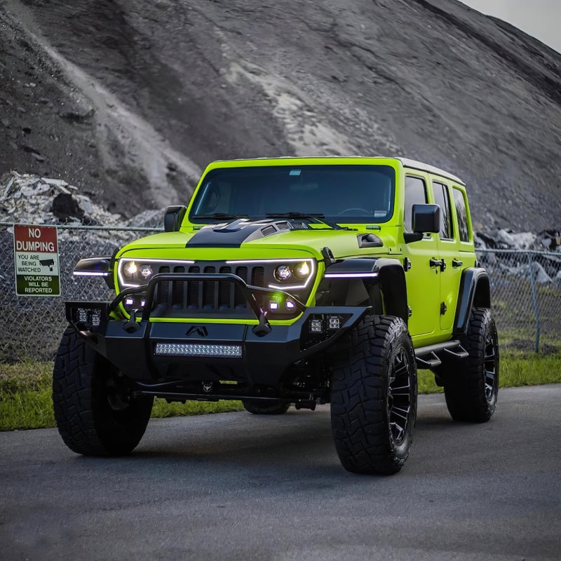 ORACLE Lighting VECTOR PRO-Series Full LED Grill for Jeep Wrangler JL/JT 5837-PRO