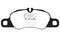 EBC 09-12 Porsche 911 (997) (Cast Iron Rotor only) 3.6 Carrera 2 Yellowstuff Front Brake Pads