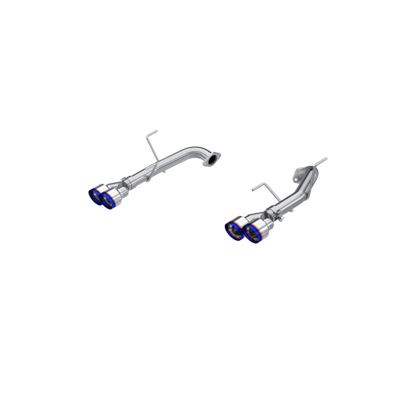 MBRP 2.5" Axle-Back Dual Split Rear Exit  2022 Subaru WRX w/ Quad BE Tips - T304 S48103BE