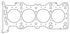 Cometic Mazda MZR 2.3L 87.5-89mm Bore .040in MLS Head Gasket