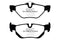 EBC 13+ BMW X1 2.0 Turbo (28i) Redstuff Rear Brake Pads