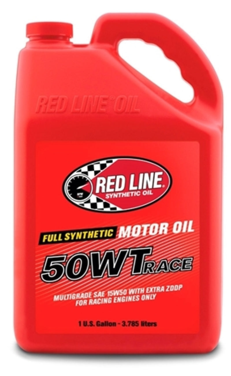 Red Line 50WT Synthetic Racing Oil (Set of 4 x 1 Gallon) 10505