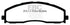EBC 13+ Ford F250 (inc Super Duty) 6.2 (2WD) Greenstuff Front Brake Pads