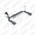 MBRP 2.5"Axle-Back Dual Rear Exit AL Exhaust For 07-18Jeep Wrangler/Rubicon 3.6L/3.8L V6 S5528AL