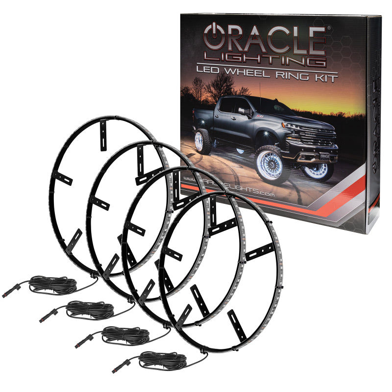 ORACLE Lighting White LED Illuminated Wheel Rings 4215-001