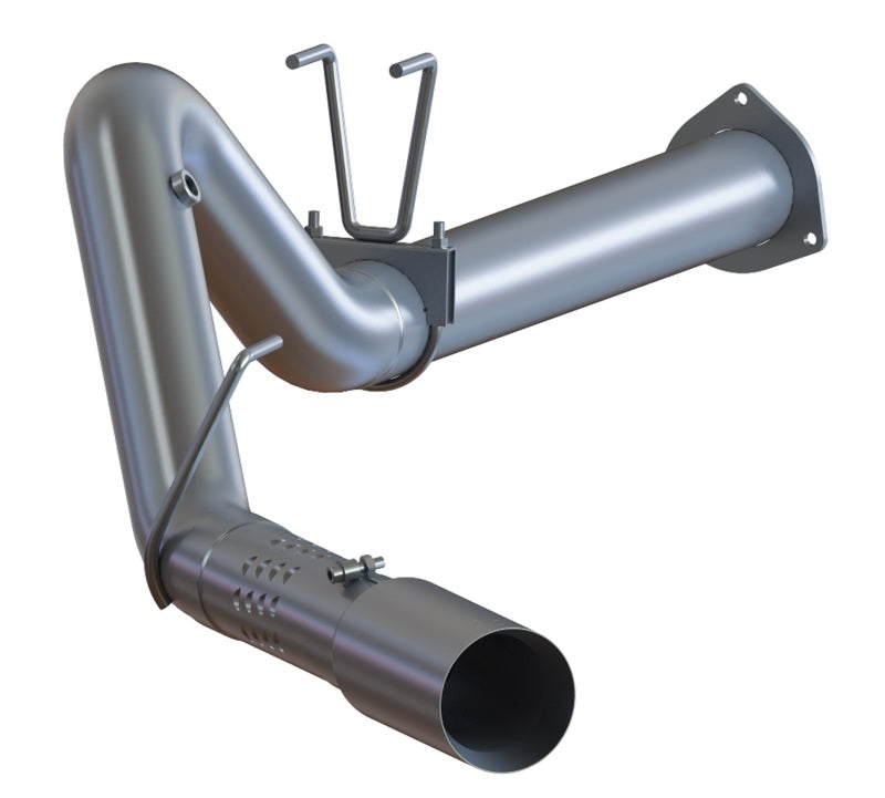 MBRP 4" Filler Back Single Side Exit T409 Exhaust w/5" Tip For 11-16 Ford F250/350/450 6.7L S6287409