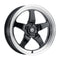 Forgestar D5 Drag 18x5.0 / 5x120 BP / ET-23 / 2.125in BS Gloss Black Wheel