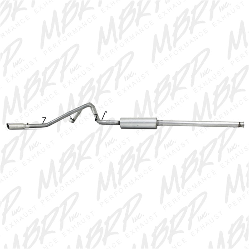 MBRP .5" Cat Back, Dual Split Side 2009 Chev/GMC 1500 4.8/5.3L EC/CC (excluding 8 bed) S5056AL