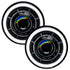 ORACLE Lighting 7" Oculus Bi-LED Projector Headlights for Jeep Wrangler JK - 6000K 5876-001