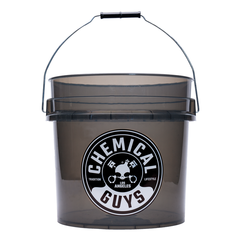 Chemical Guys Heavy Duty Detailing Bucket Smoked Black (Set of 12 x 4.5 Gal Bucket) ACC108