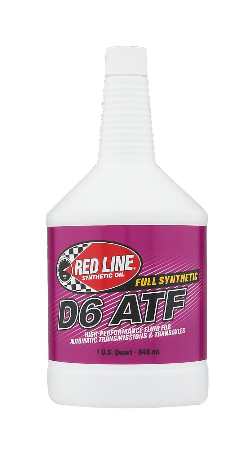 Red Line D6 Automatic Transmission Fluid (Set of 12 x 1 Qt. Bottle) 30704