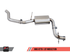 AWE Tuning Touring Edition Exhaust for MK6 GLI 2.0T - MK6 Jetta 1.8T-Polished Silver Tips 3015-22058