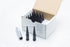 Wheel Mate Spiked Lug Nuts Set of 24 - Black 14x1.50