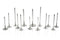 Ferrea Honda D16Z6/Y5/Y7/Y8 30mm 5.48mm 20 Deg S-Flo Rad Grv Stk 6000 Series Int Valve - Set of 8