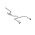 MBRP Armor Pro Series 3" Cat-Back Exhaust w/Stainless Tips 2022 Volkswagen Jetta GLI S4615304