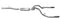 Gibson 15-18 Chevrolet Silverado 1500 LS 5.3L 3in/2.25in Cat-Back Dual Split Exhaust - Aluminized