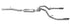 Gibson 15-18 Chevrolet Silverado 1500 LS 5.3L 3in/2.25in Cat-Back Dual Split Exhaust - Aluminized