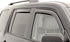 AVS 15-18 Ford Edge Ventvisor In-Channel Front & Rear Window Deflectors 4pc - Smoke