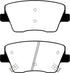 EBC 2019+ Hyundai Veloster (2nd Gen) Bluestuff Rear Brake Pads