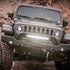 Westin 18-19 Jeep Wrangler JL WJ2 Full Width Front Bumper w/Bull Bar Textured Black