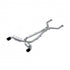 MBRP 17-19 Infiniti Q60 3.0L RWD/AWD Dual Rear Cat Back w/ Carbon Fiber Tips S44043CF