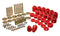 Energy Suspension 1in Body Lift Kit - Red