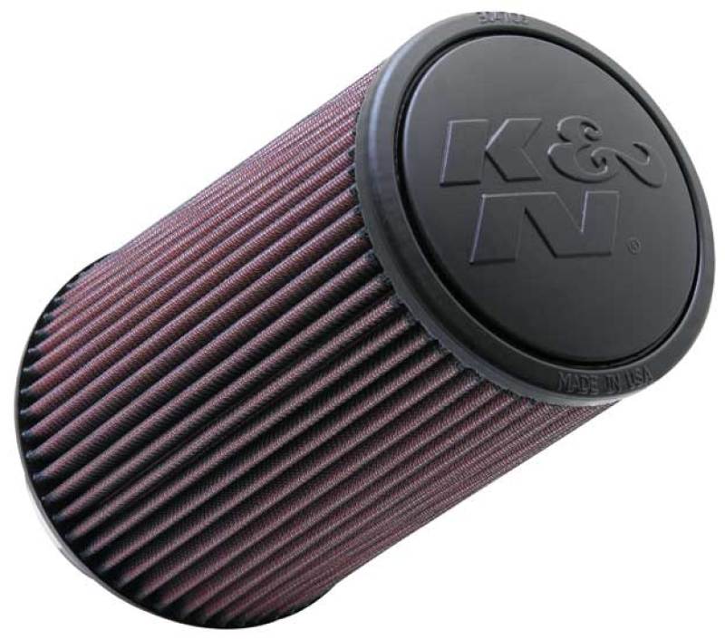 K&N High-Flow Original Universal Rubber Air Filter  4"FLG, 6"OD-B, 4-5/8"OD-T, 9"H RE-0870