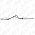 MBRP 2.5" Cat Back, Dual Split Rear, 2003 Dodge Ram Hemi 1500 5.7L SC/CC-SB S5108409