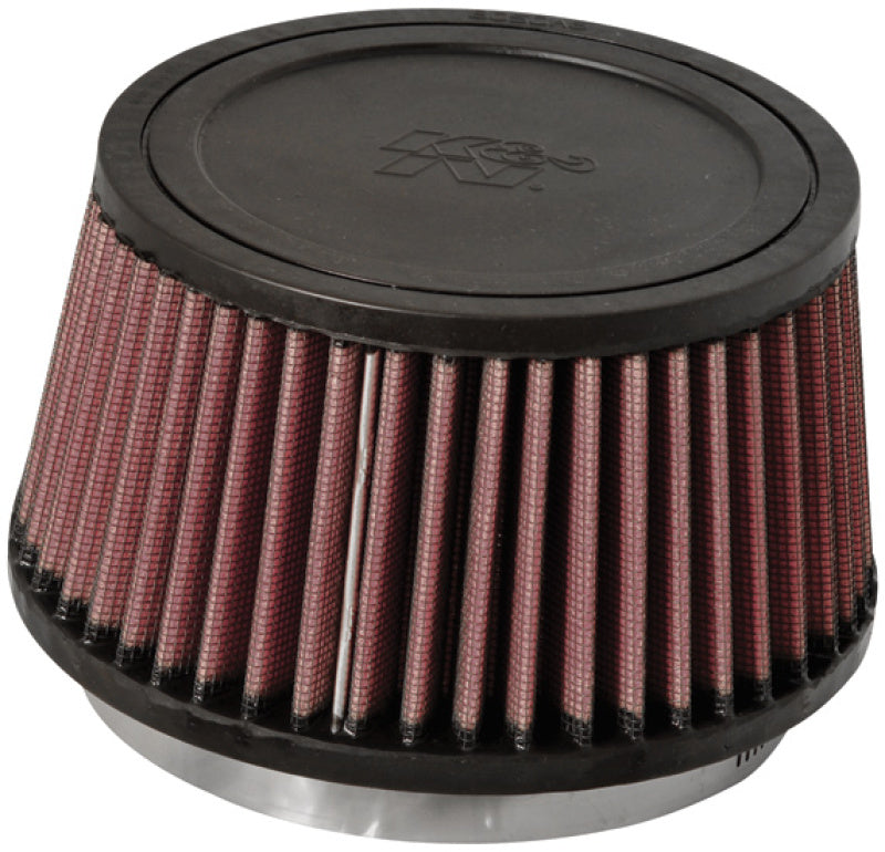 K&N 4.5" FLLG ID 5.875" B OD 5" T OD 3.25" H High-Flow Original Universal Rubber Air Filter RU-3110