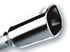 Borla 2.25in Inlet 3.28in x 3.5in Square Rolled Angle Cut x 7.88in Long Exhaust Tip