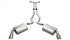 Corsa 10-14 Chevrolet Camaro Convertible SS 6.2L V8 Manual Polished Sport Cat-Back + XO Exhaust