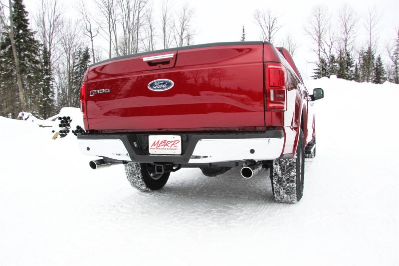 MBRP 2.5" Cat Back Dual Rear Exit AL Exhaust System For 15-20 Ford F-150 5.0L - S5258AL